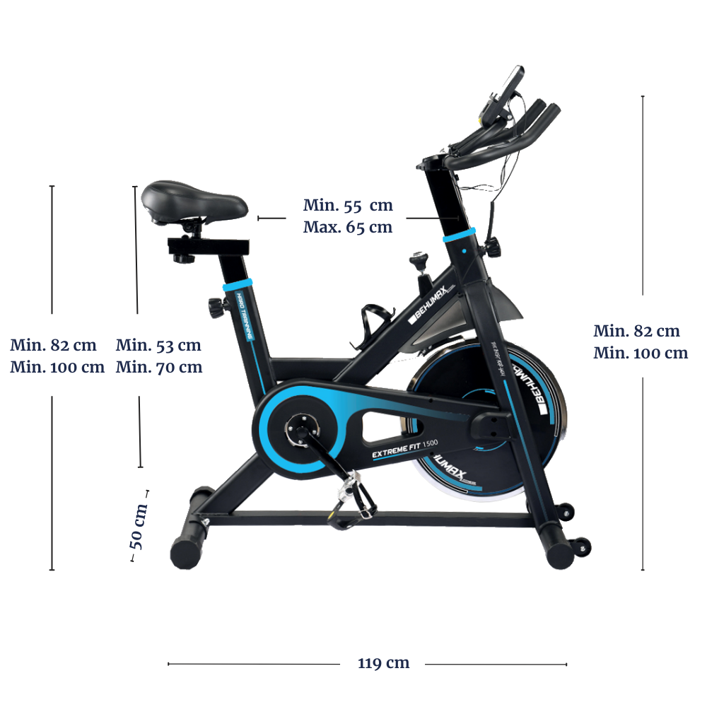 Bicicleta de Spinning Extreme Fit 1500