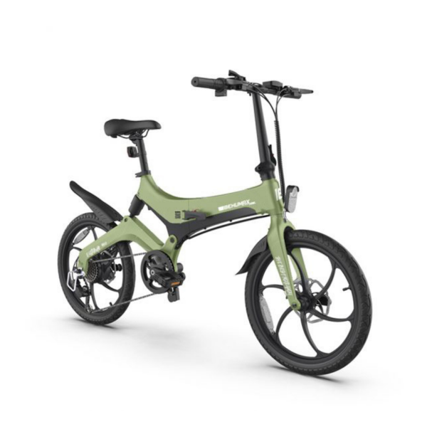 lona primero presupuesto Bicicleta eléctrica E-Urban 890 Green plegable | Behumax