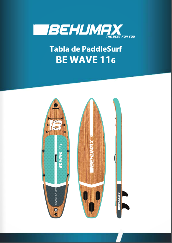 Manual Tabla paddle surf Be Wave 11.6