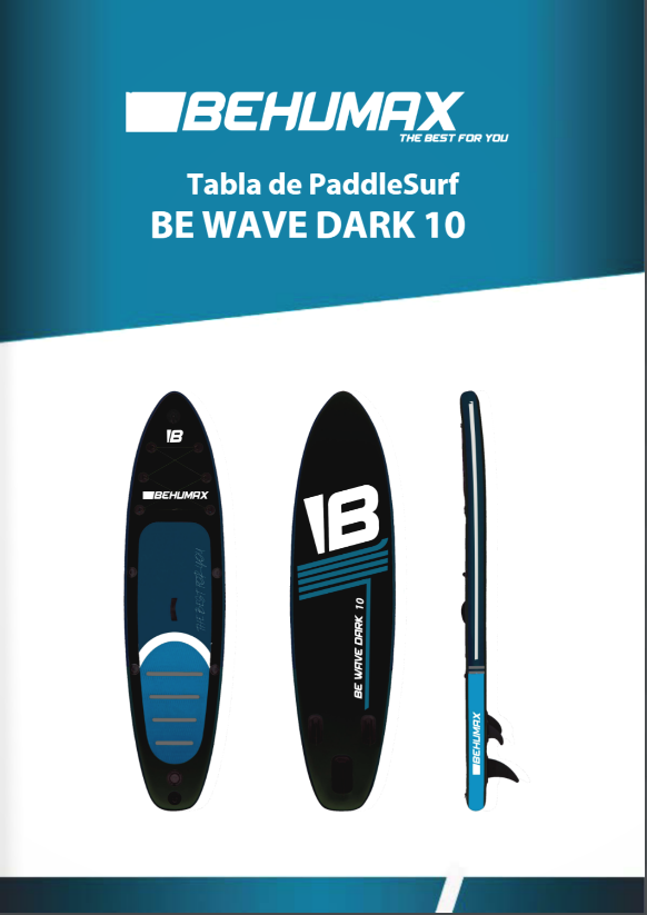 Manual tabla paddle surf Be Wave Dark 10