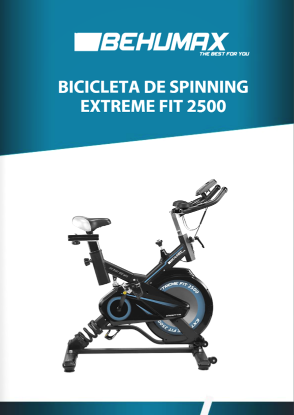 Manual bicicleta spinning 2500