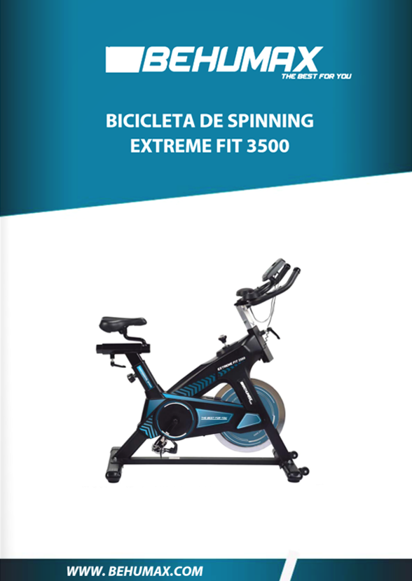 Manual bicicleta Spinning 3500 Behumax