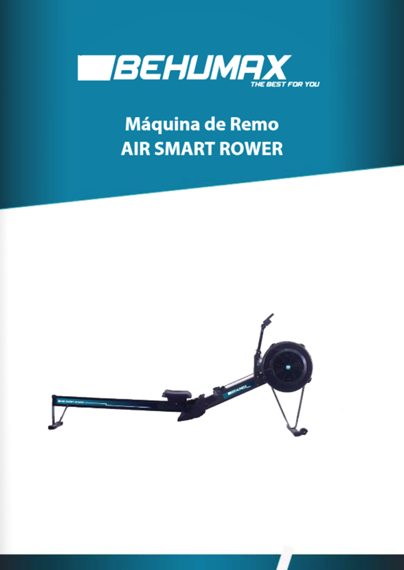Manual maquina de remo air smart rower