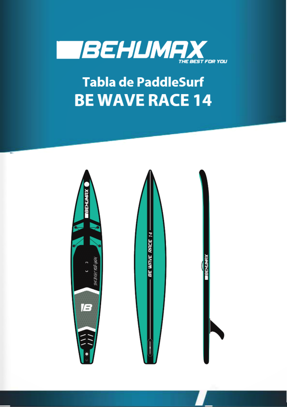Manual Tabla Paddle Surf Be Wave Race 14