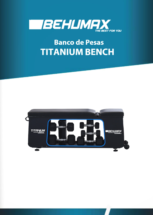 Manual Banco de pesas Titanium bench