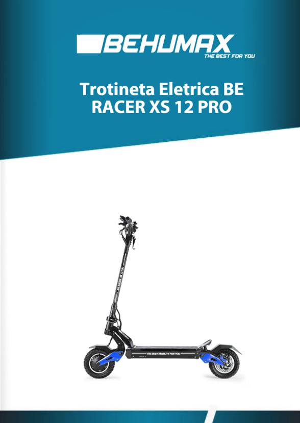 Manuais Trotineta Be Racer XS12 PRO PT