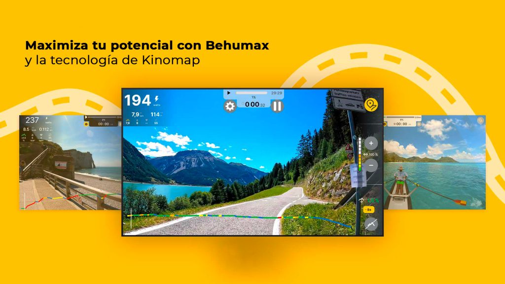 maximiza tu potencial con Behumax y Kinomap