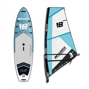 Pack tabla windsurf pro 10.6 + Vela Be Wave 3 m