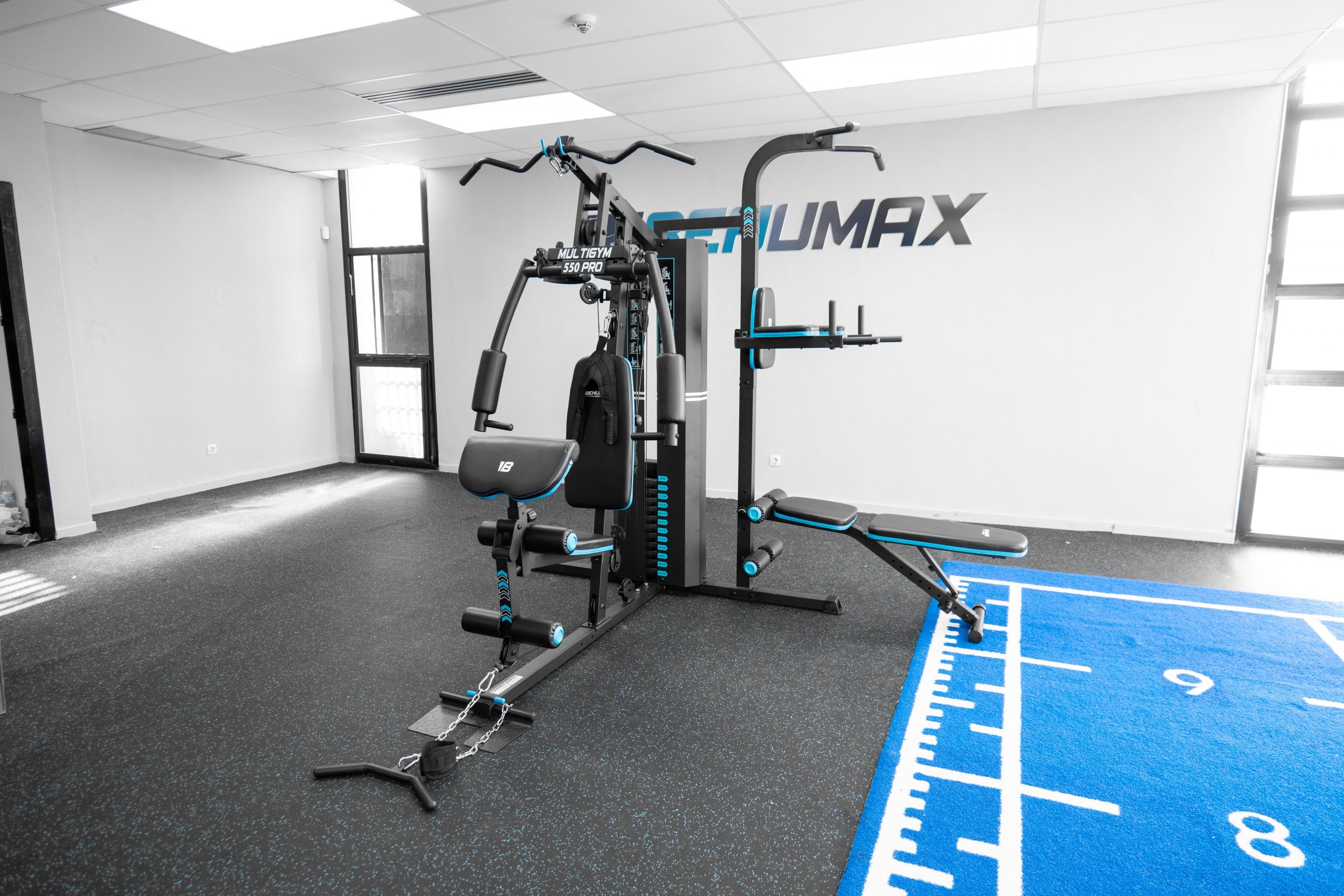 Multigym 550 sin legg pess guia de ejercicios