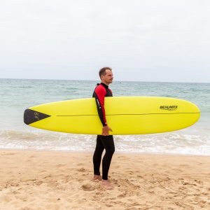 Vista alternativa do Tabla de Surf Evolutive Be Wave Lime 8'4”