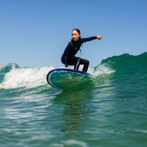 Vista alternativa de Tabla de Surf Fishboard Be Wave Sunset 6'1"
