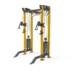Half Rack con Pila de Pesas HR-3500 - Dorado