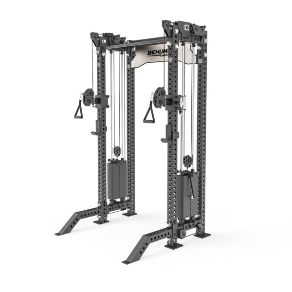 Half Rack con Pila de Pesas HR-3500 - Negro