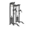Half Rack con Pila de Pesas HR-3500 - Negro Diagonal