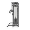Half Rack con Pila de Pesas HR-3500 - Negro Lateral