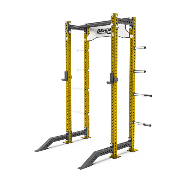 Half Rack Con Soporte De Discos HR-3000 - Dorado