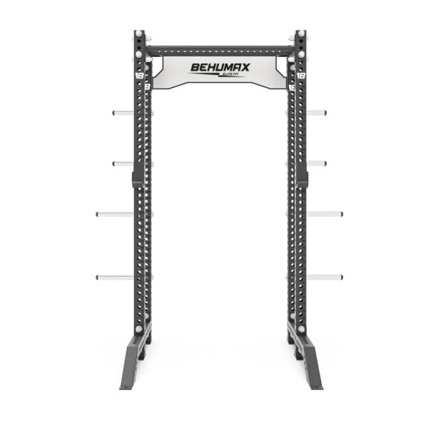Half Rack con Soporte de Discos HR-3000 - Negro Frontal
