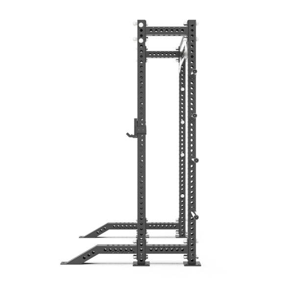 Half Rack con Soporte de Discos HR-3000 - Negro Lateral