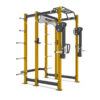 Power Rack De Acero Inoxidable PR-5500 - Dorado Diagonal