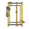 Power Rack De Acero Inoxidable PR-5500 - Dorado Lateral