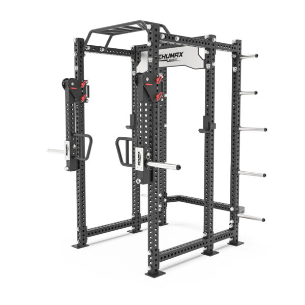 Power Rack De Acero Inoxidable PR-5500 - Negro