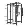 Power Rack De Acero Inoxidable PR-5500 - Negro Diagonal