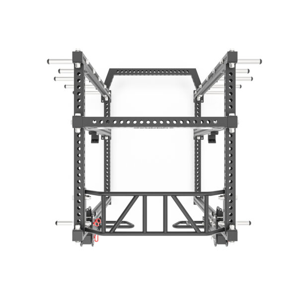 Power Rack De Acero Inoxidable PR-5500 - Negro Cenital