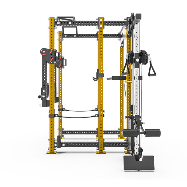 Rack Con Poleas Y Brazos Jammer XR-7500 - Dorado Lateral
