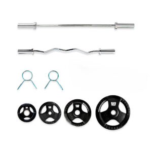 Pack de Barras y Discos de Musculación