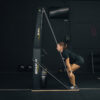 chica entrenando ergometro amquina ski hero