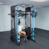 ejercicio brazos jammer rack smith 900