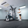 Multigym 570 pro curl de bíceps com polea