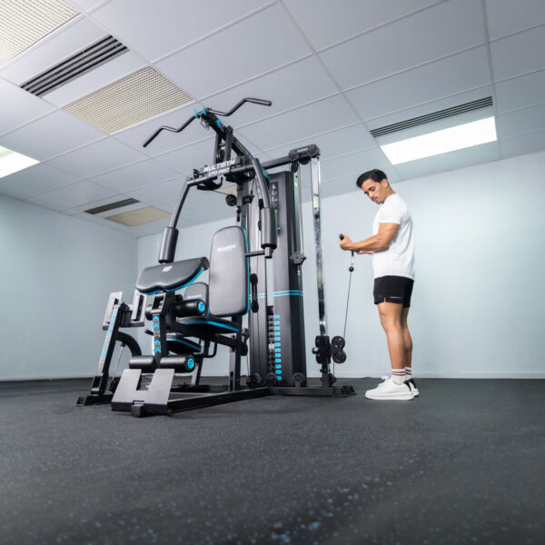 Multigym 570 pro curl de bíceps com polea