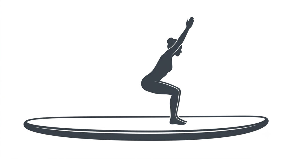 postura-utkatasana-yoga-paddle-surf-silla
