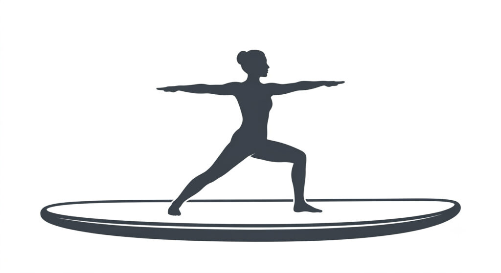 postura-virabhadrasana-ii-yoga-paddle-surf-guerrero-2