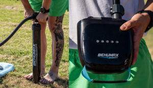 Cómo inflar una tabla de paddle surf: bomba manual o eléctrica