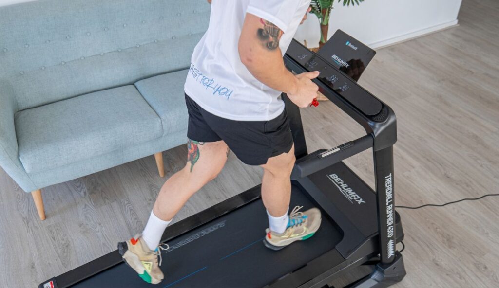 tamaño de superficie carrera cinta de correr